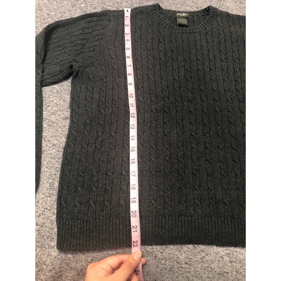 Eddie Bauer Dark Gray Sweater - Picture 5 of 6